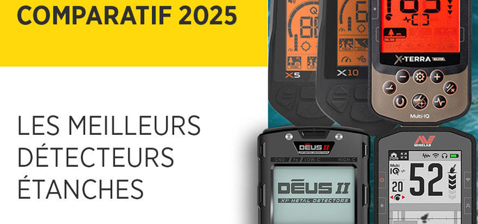 Les meilleurs détecteurs de métaux étanches en 2025