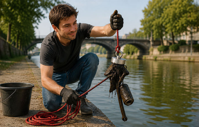 Débuter dans la pêche à l’aimant : lancez-vous !