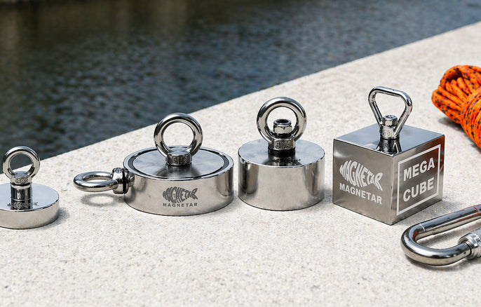 Quel aimant choisir pour pratiquer la pêche à l'aimant ?