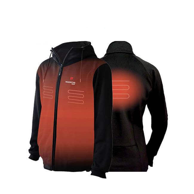 Magnetar - Sweat-shirt chauffant à capuche