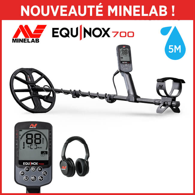 Détecteur MINELAB Equinox 700