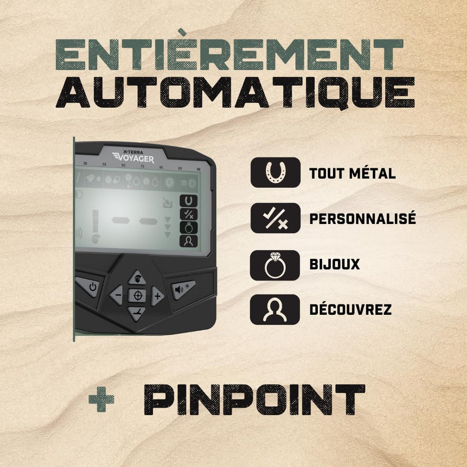 Détecteur Minelab X-Terra Voyager