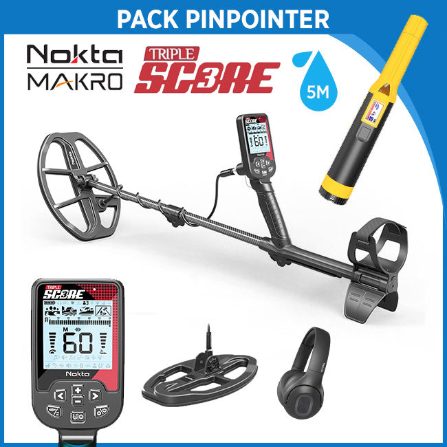 Détecteur NOKTA Triple Score - Pack Pointer