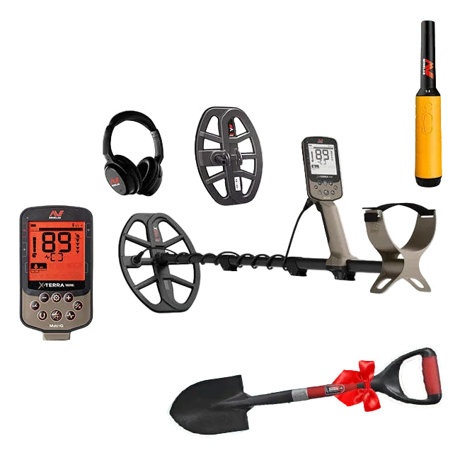 Détecteur Minelab X-Terra Elite Expedition pack Pointer