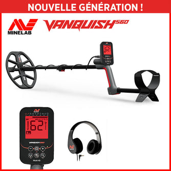 Détecteur Minelab Vanquish 560
