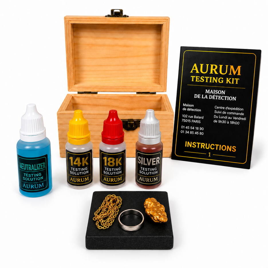 Mini Kit Testeur d'Or