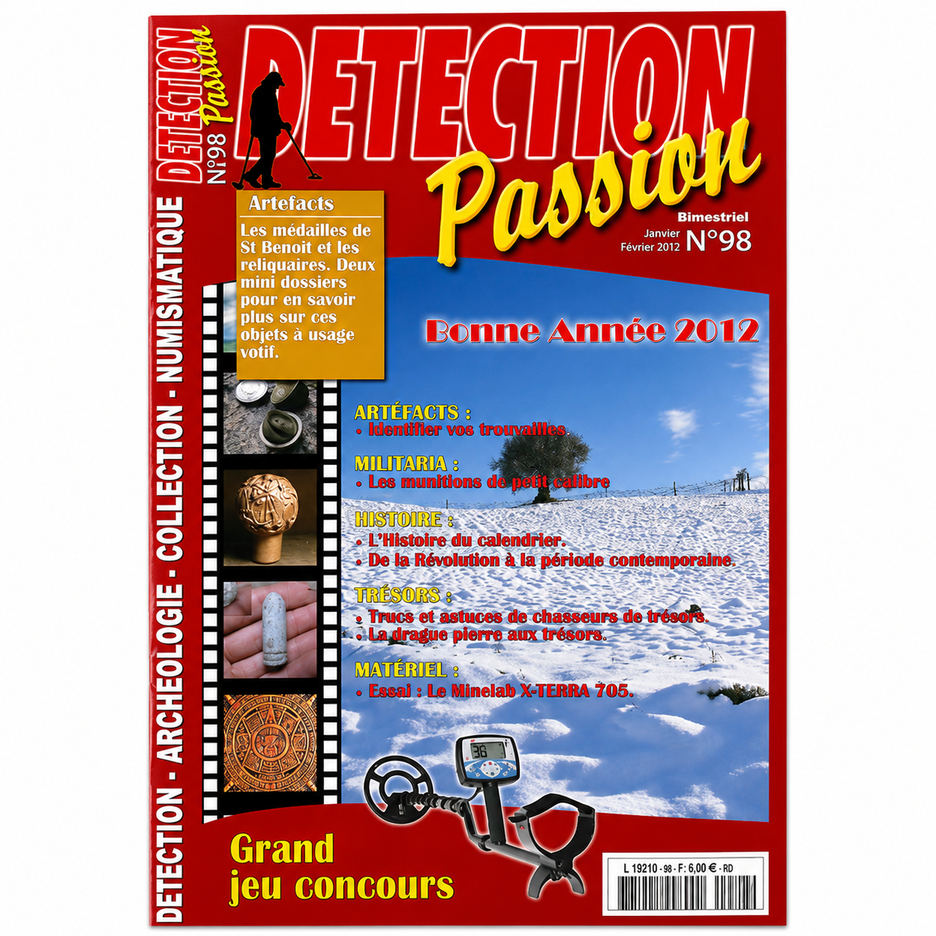 Magazine Détection Passion N°98