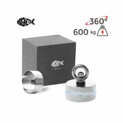 Aimant Néodyme 360° - HARDCORE - 600kg