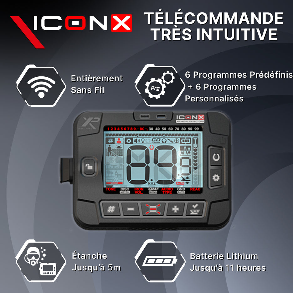 Détecteur XP ICON X - MI-6