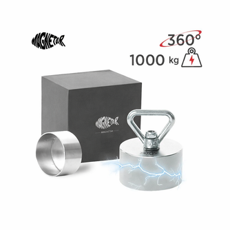 Aimant Néodyme 360° - TERROR - 1200kg