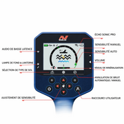 Détecteur Minelab GPZ 8000
