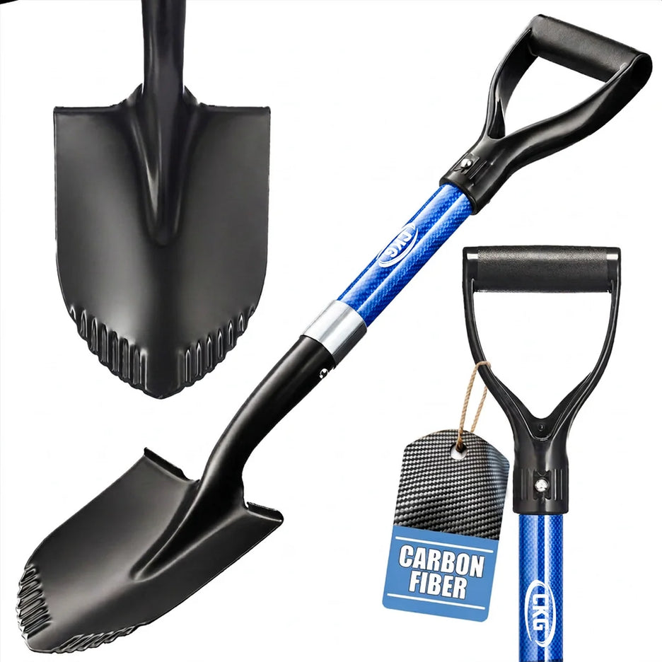 Mini Pelle Carbone Bleu CKG - 71 cm