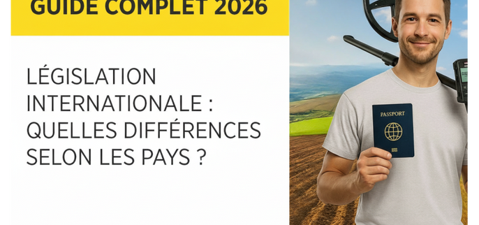 Législation sur la détection de métaux à l'étranger (2026)