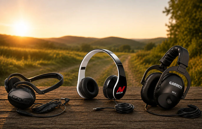 Comparatif de casques filaires pour détecteur de métaux Garrett MS-2, Minelab et XP FX03