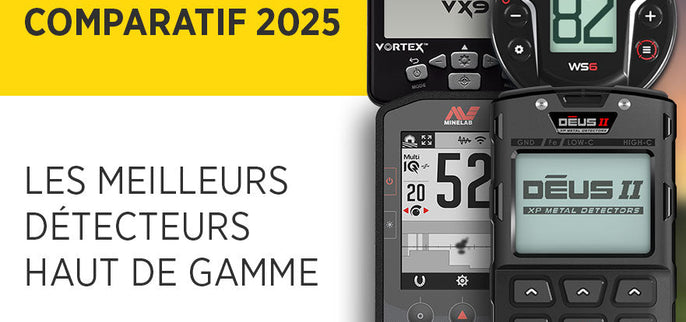 Quels sont les meilleurs détecteurs de métaux haut de gamme en 2025 ?