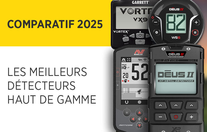 Quels sont les meilleurs détecteurs de métaux haut de gamme en 2025 ?
