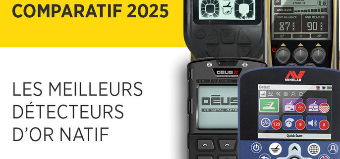 Quels sont les meilleurs détecteurs de métaux d’or natif en 2025 ?