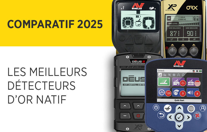 Quels sont les meilleurs détecteurs de métaux d’or natif en 2025 ?