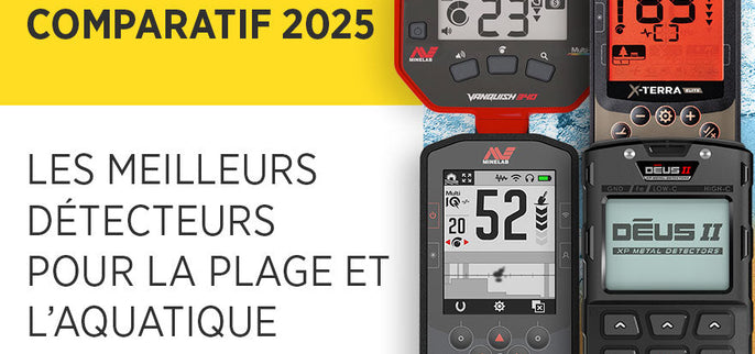 Quels sont les meilleurs détecteurs de métaux pour la plage et l'aquatique en 2025 ?