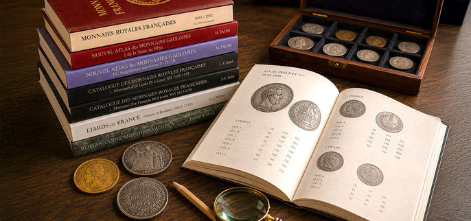 Identifier vos monnaies : le guide des livres numismatiques