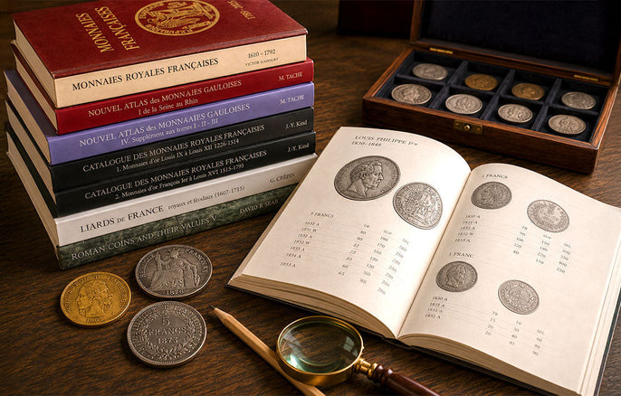 Identifier vos monnaies : le guide des livres numismatiques