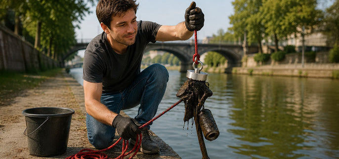 Débuter dans la pêche à l’aimant : lancez-vous !