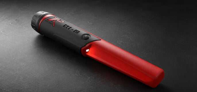 Pinpointer XP MI-6 avec réglages avancés, programmes personnalisés et appairage avec détecteur XP