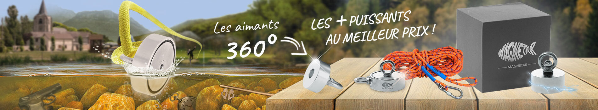 Pêche à l'aimant