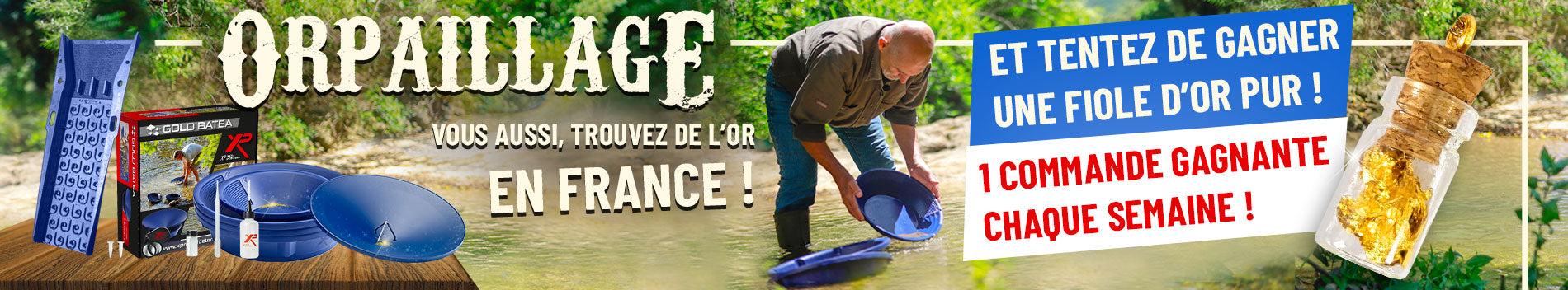 Kits d'orpaillage