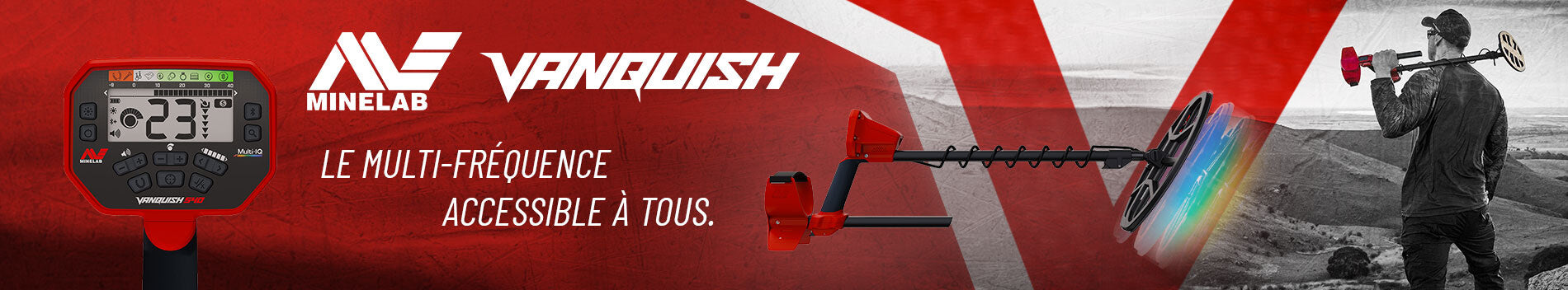 Détecteurs MINELAB VANQUISH