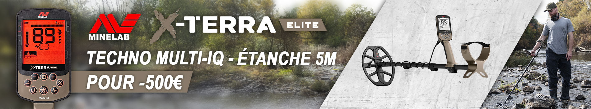 Détecteurs MINELAB X-TERRA