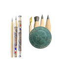 Le Crayon à André ® - Set 4 crayons grattoirs