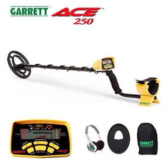 Garrett Ace 250 : Casque + Protège disque + Sac à dos