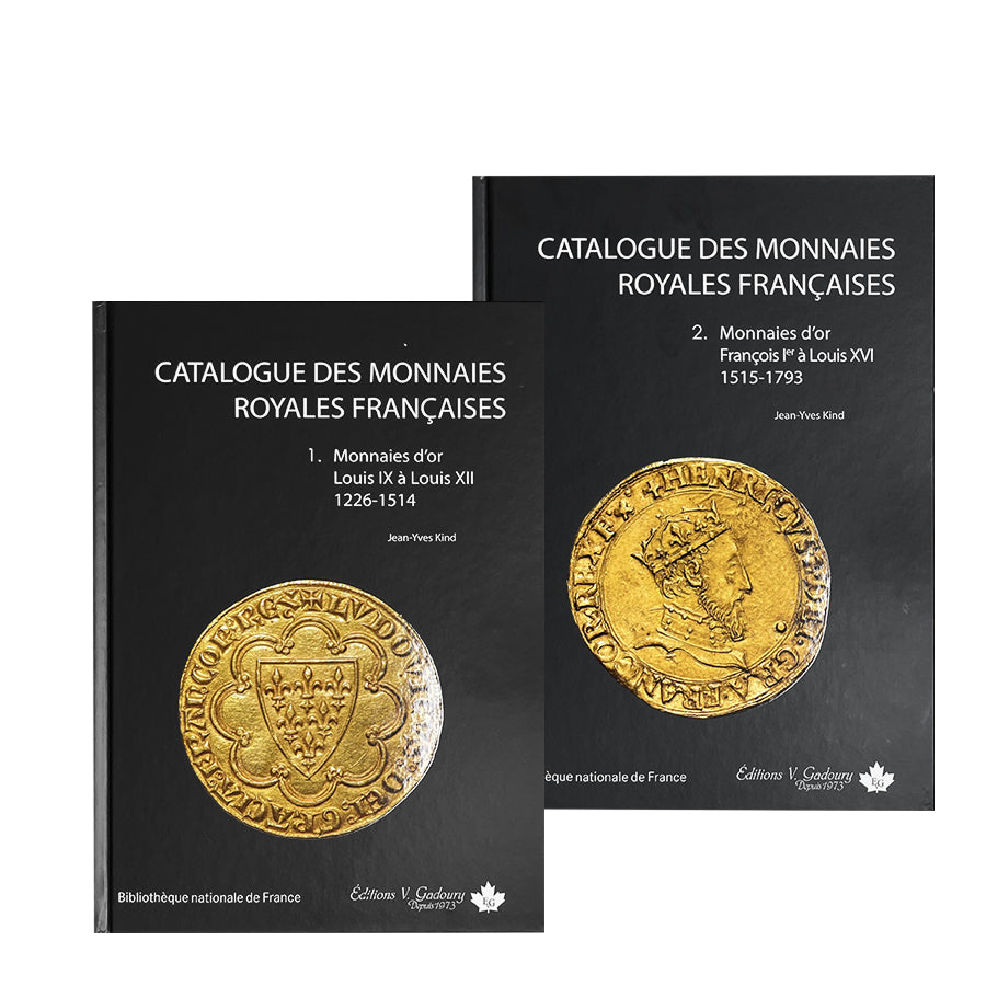 Catalogue des Monnaies Royales Françaises - Tome 1 et 2