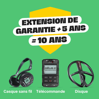 Extension garantie - Détecteur XP Déus 2 FMF