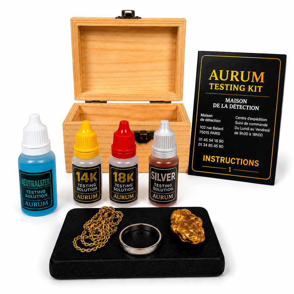 Mini Kit Testeur d'Or