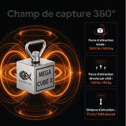 Pack Aimant Magnetar 360° MegaCube X - 900 kg