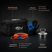 Pack Complet Aimant Magnetar 360° Barbarian X - 1600kg