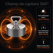 Pack Complet Aimant Magnetar 360° Barbarian X - 1600kg