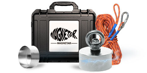 KISSC Magnetics Kit D'aimants De Pêche En Néodyme 300 Kg De Force De Levage Magnetique Pour Chasse Au Tresor Sous Marine 300 Kg KISSC Magnetics Kit D'aimants De Pêche En Néodyme 300 Kg De Force De Levage Magnetique Pour Chasse Au Tresor Sous Marine 300 Kg